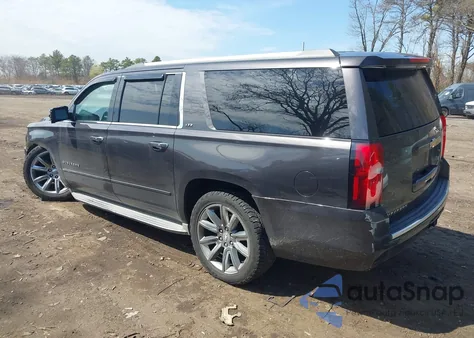 2015 Chevrolet Suburban 1500 Ltz из США, поврежденный, VIN 1GNSKKKC9FR120638